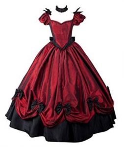 Red Plus Size Victorian Dresses