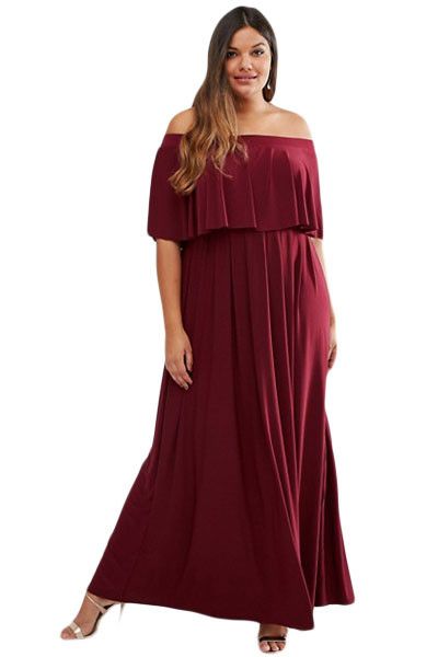 Plus Size Flowy Maxi Dresses for Women – Attire Plus Size