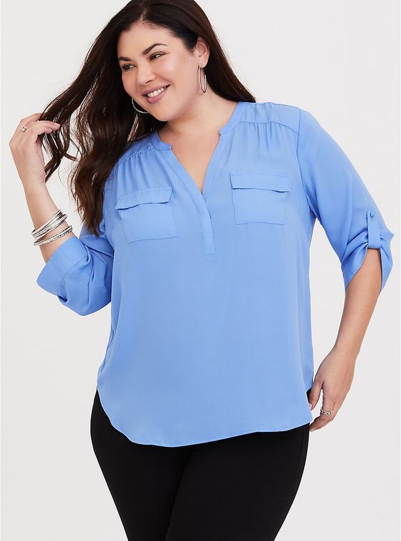 Women’s Plus Size Summer Shirts, Blouses and Tops – Attire Plus Size
