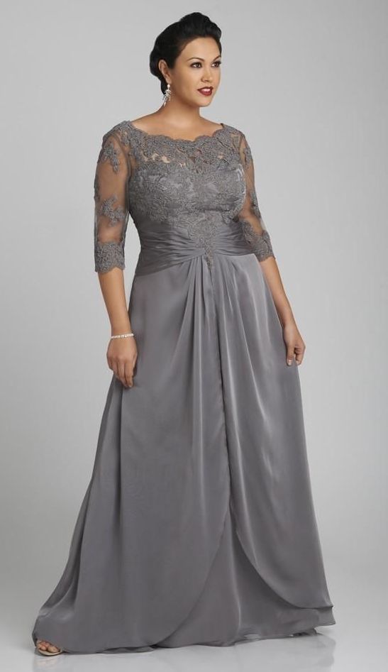 Stunning Plus Size Silver Wedding Dresses and Gowns – Attire Plus Size
