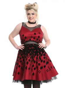 Plus Size Harley Quinn Formal Dress