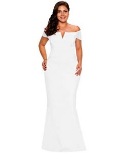 Plus Size Wedding Gown Within 50$