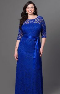 Royal Blue Bridesmaid Dress In XL