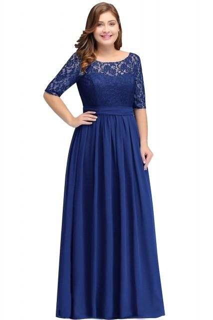 Royal Blue Plus Size Formal Dresses – Attire Plus Size