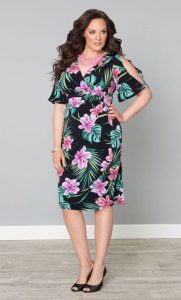 Tropical Plus Size Dresses