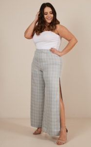 Women's Plus Size Flowy Pants