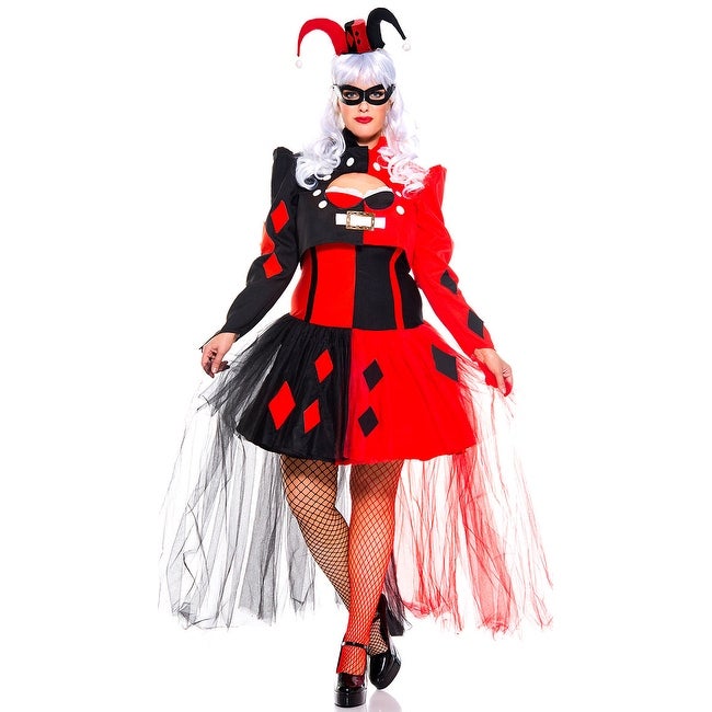 Plus Size Harley Quinn Costume – Attire Plus Size