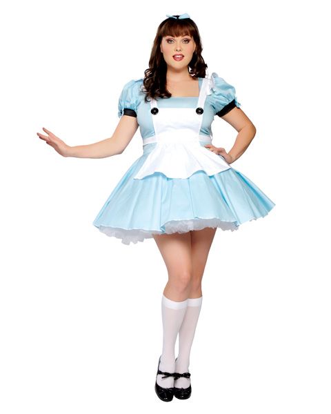 Plus Size Alice In Wonderland Costume – Attire Plus Size