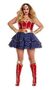 Plus Sized Wonder Woman Costumes