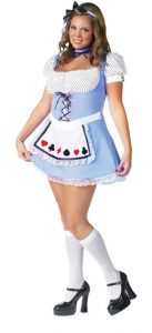 Short Alice In Wonderland Costume