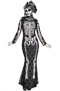 Women's Plus Size Skeleton Costume