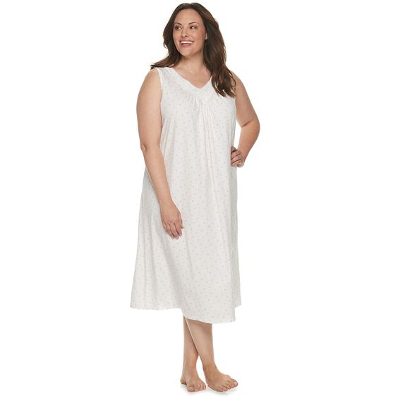 Plus Size Cotton Nightgowns – Attire Plus Size