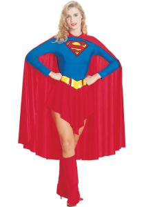 Fancy Dress Supergirl Costume