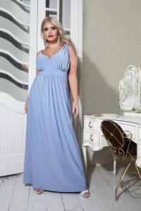 Women's Light Blue Maxi Dress