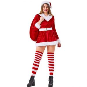 Female Santa Costume In XL
