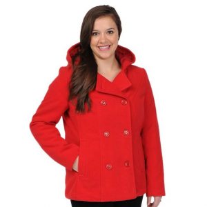 Hooded Red Trench Coats