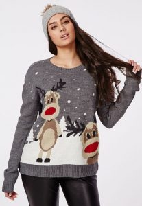 Plus Size Funny Christmas Sweaters