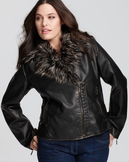 Women’s Plus Size Leather Coats – Attire Plus Size