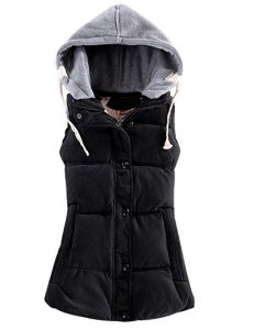 Hooded Winter Puffer Vest