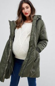 Maternity Winter Jacket For Plus Size