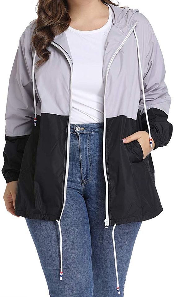 Plus Size Women’s Windbreaker Jackets – Attire Plus Size