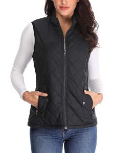 Quilted Winter Vests in Plus Size