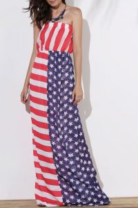 Plus Size Patriotic Gown