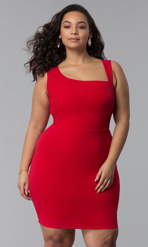 10 Glam Plus Size Red Bodycon Dress for Curvy Women – Attire Plus Size