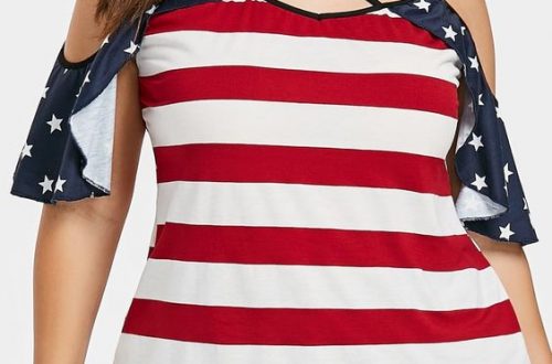 Women's Plus Size American Tops
