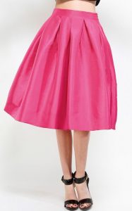 Pink Taffeta Skirts