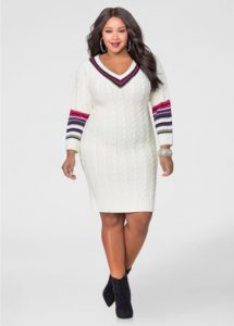 Knee Length Sweater Dresses
