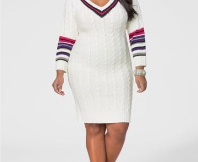 Knee Length Sweater Dresses