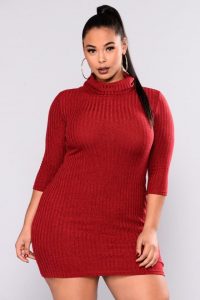 Short Sweater Dress For Party